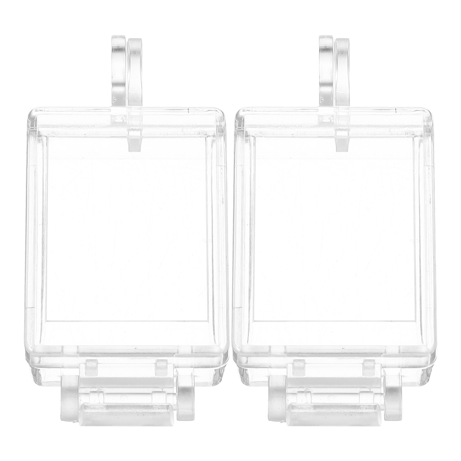 Outdoor Lighting Bollards - 2pcs Boat Rocker Clear Button Cover
