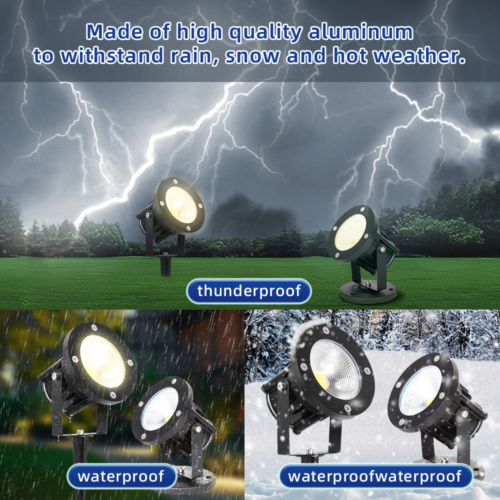 Outdoor Lighting Gazebo - LED GU10 Garden Lighting Lawn Lamp