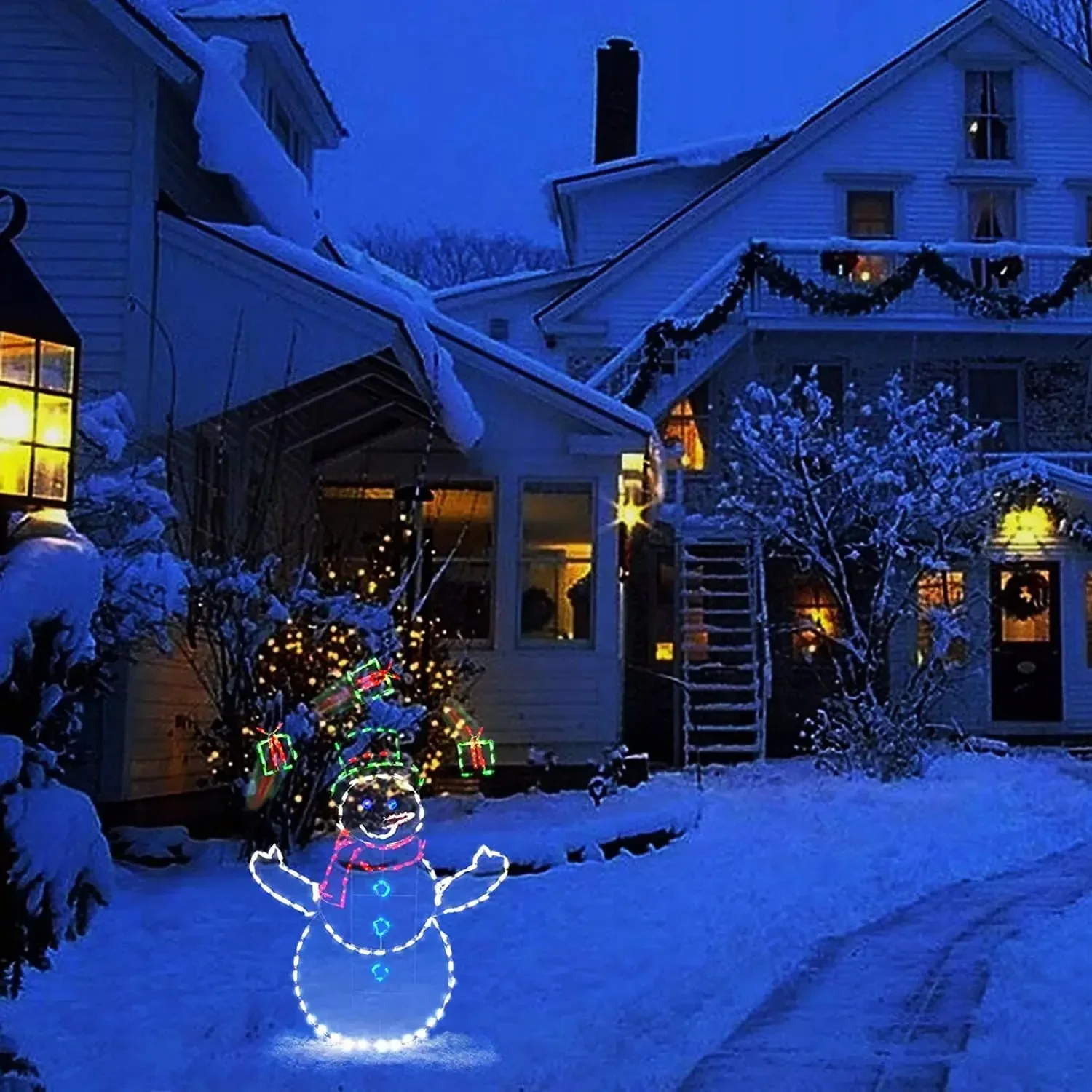 Animated Snowball Light LED Gl - Outdoor Lighting Gazebo ulasan dan harga