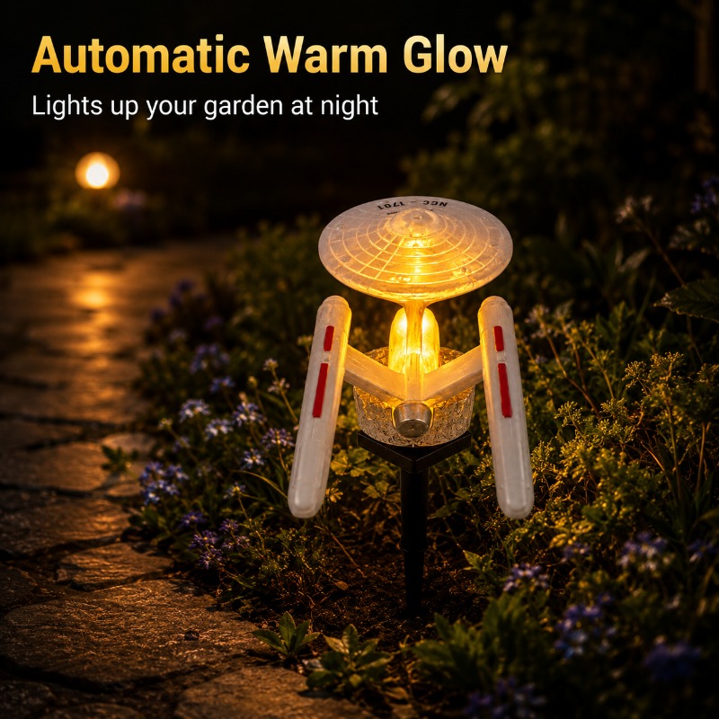 Star Trek USS Enterprise Solar - Outdoor Lighting Gazebo ulasan dan harga