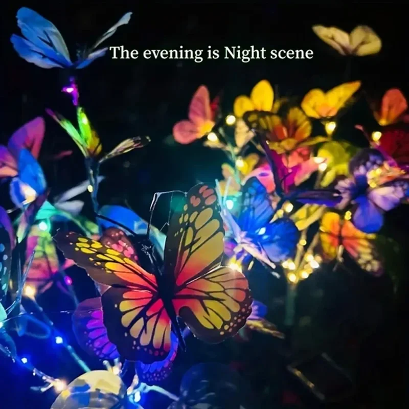 Solar LED Butterfly Garden Lig - Outdoor Lighting Gazebo ulasan dan harga