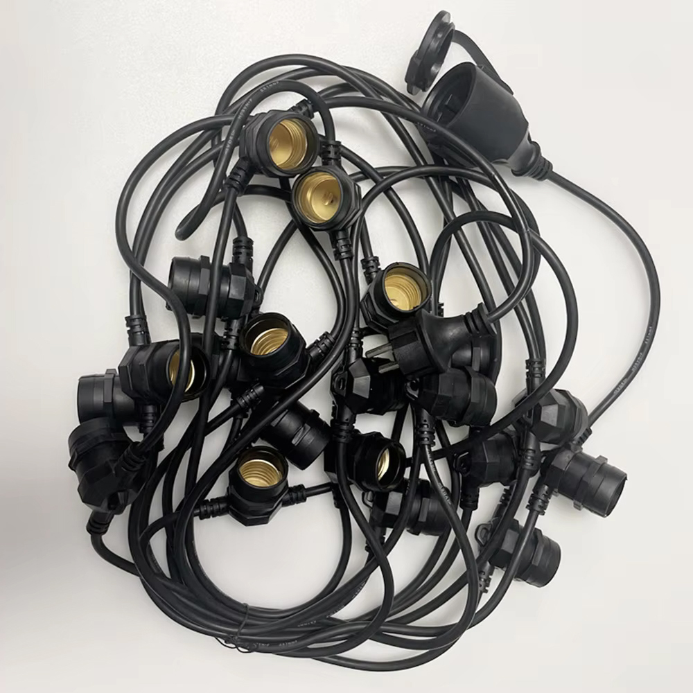 10M Cable LED String Commercia - Outdoor Lighting Gazebo ulasan dan harga