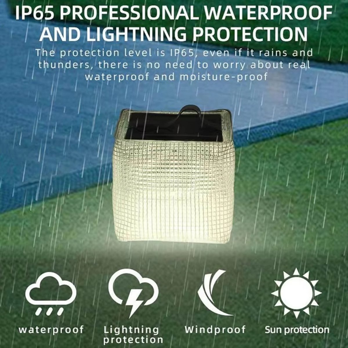 （ON SALE）Solar Powered Inflata - Outdoor Lighting On Sale ulasan dan harga