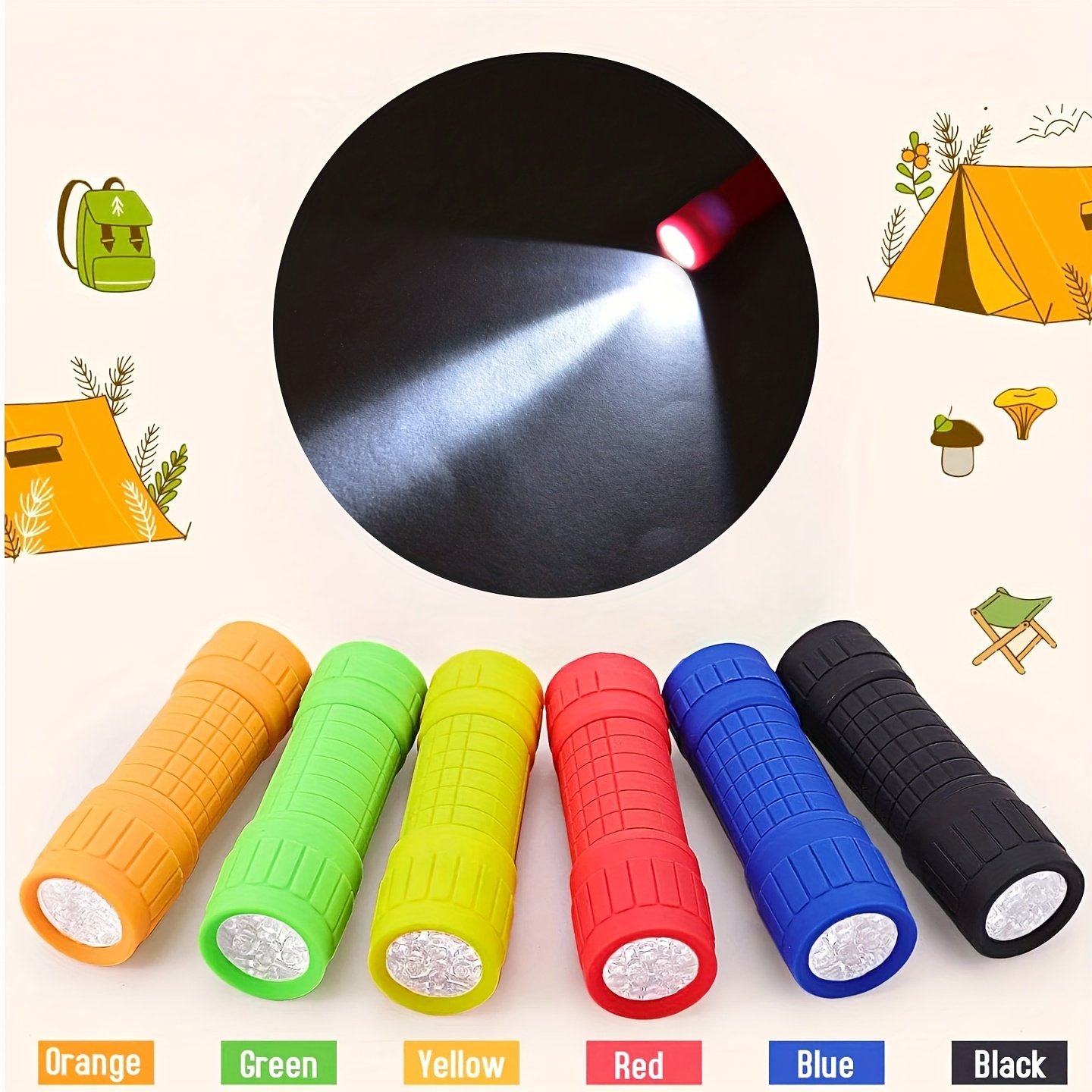 Mini Portable Flashlight Nine  - Outdoor Lighting Bollards ulasan dan harga