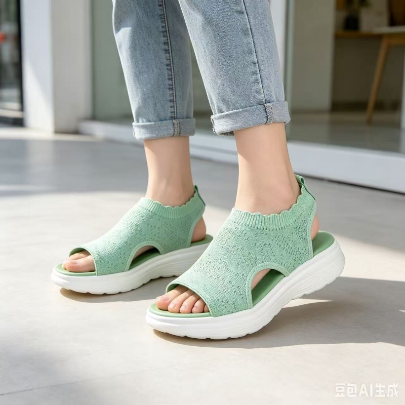 Hot Sale Women Light Blue Knit - Outdoor Lighting On Sale ulasan dan harga