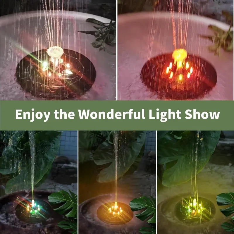 Fountain Light 7 Colors LED Li - Outdoor Lighting Gazebo ulasan dan harga