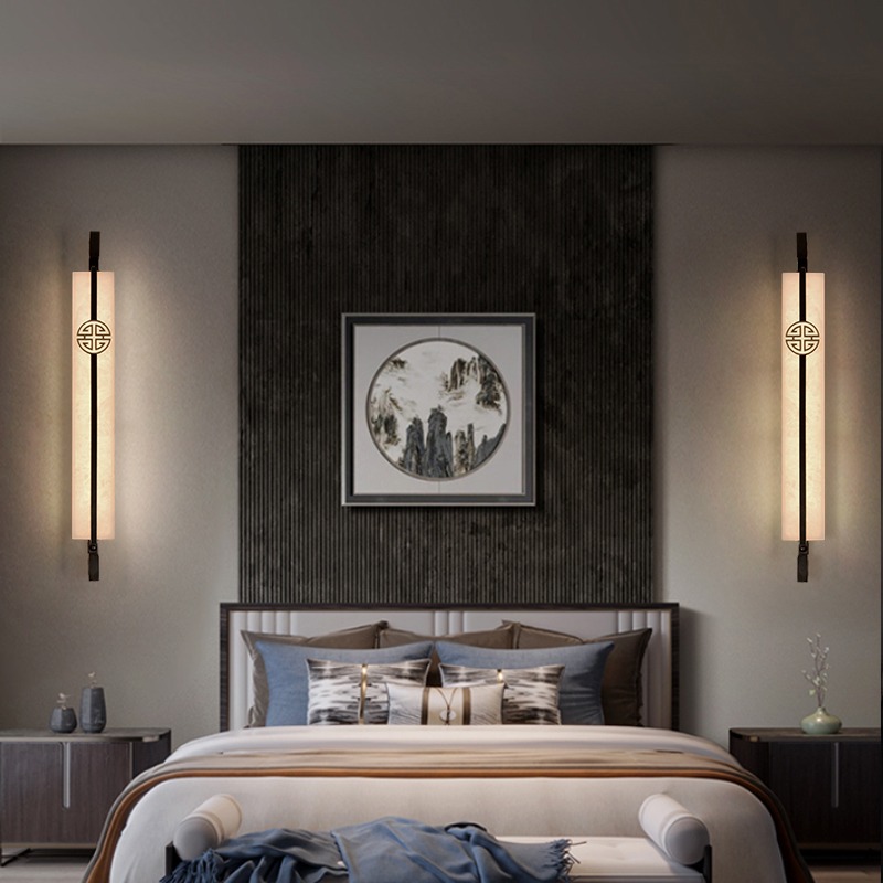 New Chinese style wall lamp Al - Outdoor Lighting Spanish Style ulasan dan harga