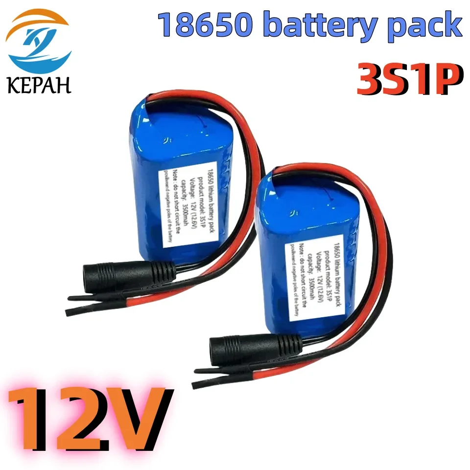 12V battery 3S1P 18650 Large c - Outdoor Lighting Volt ulasan dan harga