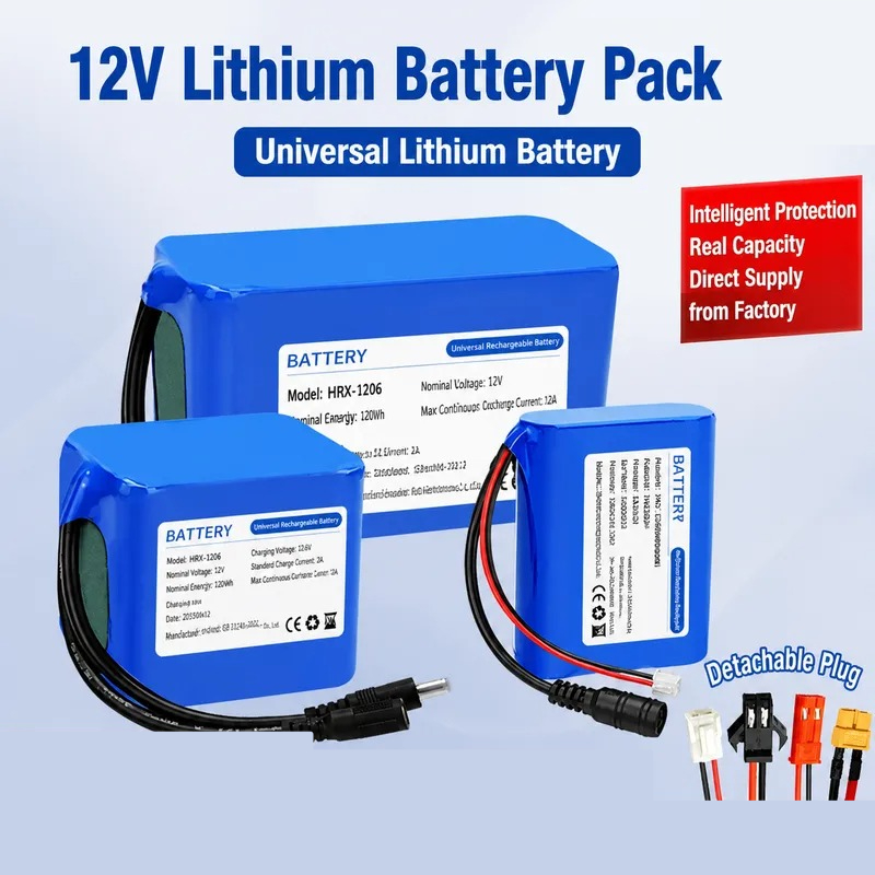12V Lithium Battery Pack Large - Outdoor Lighting Volt ulasan dan harga