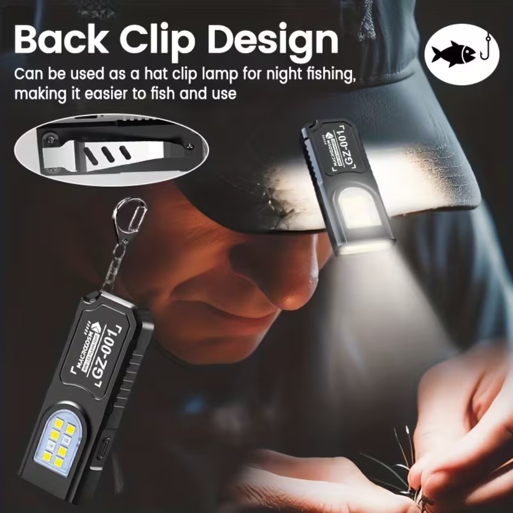 Mini COB LED Keychain Flashlig - Outdoor Lighting Bollards ulasan dan harga